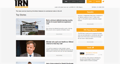 Desktop Screenshot of irn.co.uk